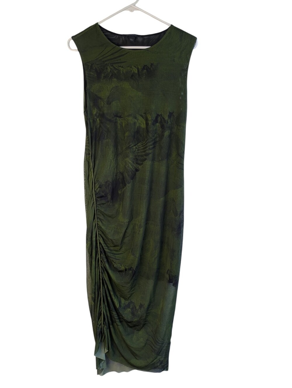 All Saints Nora Colca Midi Dress - Picture 4 of 9